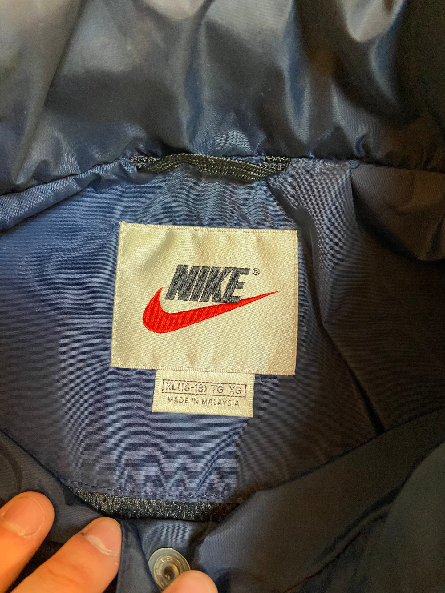 Parka coupe vent Nike vintage