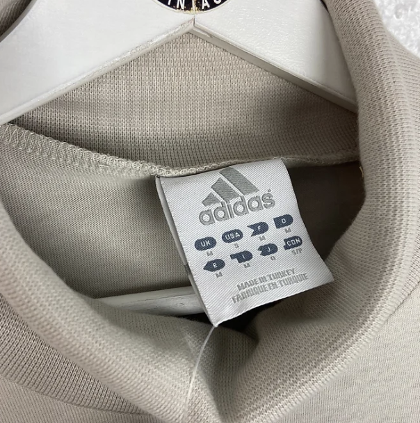 New vintage Adidas turtleneck